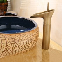 Bathroom Faucet Washbasin Waterfall Hot y Cold Faucet Specification:84535-1, 상세페이지 참조