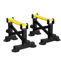 바벨 거치대 정리대 바벨 랙 충격 방지 슬링랙 받침대, A 스쿼트풋패드(옐로우20)