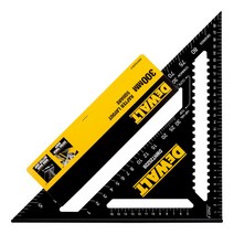 디월트 삼각각도자 목공자 스피드스퀘어 제도용품 각도자, DWHT25228 (300mm)