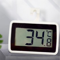 실외온도계 휴대용 표준 미니 실내 디지털 신생아, 상품선택, 화이트+블랙
