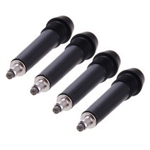 4Pcs 텅스텐 카바이드 워킹 스틱 팁 트레킹 지팡이 막대 Alpenstock 교체 액세서리 하이킹 등산을위한 예비 부품