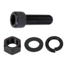 렌치볼트8mm 너트 와샤 스프링와사 세트, 렌치볼트M8 x 45mm(2개)세트