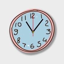 특이한벽시계 유니크 인테리어 아트 자녀방 인테리어, 16인치 자명종 하얀색