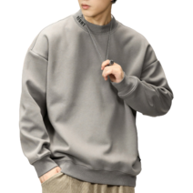 지디오 우아M 남성 긴팔티 하프 터틀넥 맨투맨 봄 가을 반목티 티셔츠 반폴라 오버핏 남자맨투맨