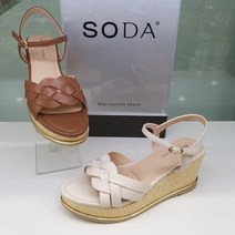 소다 소다 여성 경량 통굽 샌들 5Cm FLD202