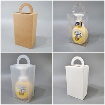 [방산소년단] 아이깨끗해 250ml 포장상자 50개, 투명(9.5 x 6.5 x 16)