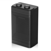 휴대용 책상 미니 전기 공간 히터 1500W PTC 가정용 빠른 열 라디에이터 원격 제어 조용한 온열 장치, [01] Heater A, [02] 미국