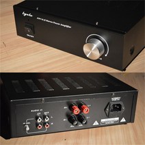 앰프부품 255x214x73mm 파워 앰프 섀시 인클로저 톤 고음 미드레인지 저음 조정 2.0 2.1 채널 Diy 오디오, 02 B