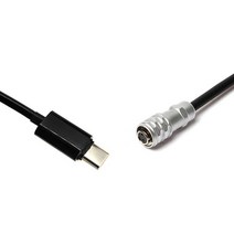 Weipu SF610 2 핀 암-USB 타입 C PD 트리거 전원 케이블 BMPCC 4K 6K 블랙매직 포켓 시네마 카메라 BMPCC, 01 Straight Type C_08 80cm