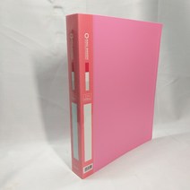 미네끄네 PP 3공O링바인더 대 4cm, 1개, 핑크