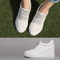 [바닐라슈] 슬레빈 큐빅밴딩 키높이 슬립온 스니커즈(7cm)