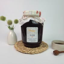 천연 토종 밤꿀 자연산 꿀 장수벌꿀 100% 자연산 2.4kg 국내산, 장수: 밤꿀 2.4kg) 1개