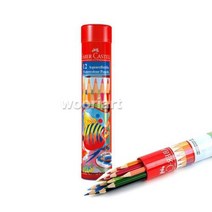 파버카스텔 수채색연필 12색(원형)