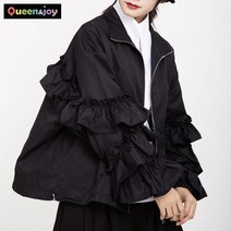 퀸앤조이 블랙와니 간절기 집업 점퍼 자켓 ***판매자 퀸앤조이***