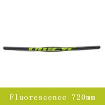 자전거 핸들바 라이저바 손잡이 중국 ULLICYC 유명 브랜드 Ullicyc 탄소 MTB 핸들 바 평면 또는 상승 318580600620640660680700720mm CB186, Fluo-flat-720mm