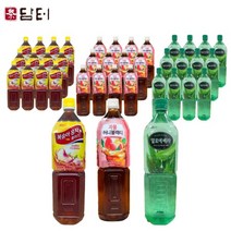 담터 음료 간식 1.5리터 X 12페트 (복숭아홍차 자몽허니블랙티 알로에베라), 복숭아홍차플러스 1.5LX12페트