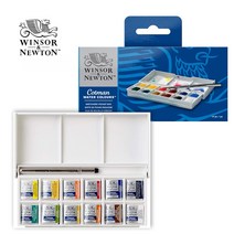 윈저뉴톤 코트만 고체물감 포켓박스 12색(WI0390640)