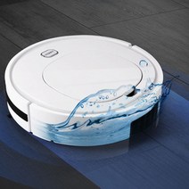 클린봇 무선 물걸레로봇청소기 가성비 자취방 원룸청소기 자취생선물, 화이트