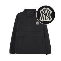 [국내정품]MLB 엠엘비 베이직 미디움로고 아노락 NY Black