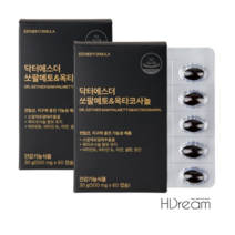 에스더포뮬러 닥터에스더 쏘팔메토&옥타코사놀 2박스(60g 60일분), 단품, 단품
