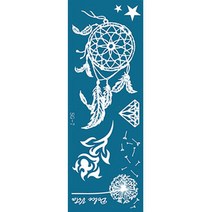재사용가능 헤나타투 셀프헤나도안, 1개, SG-7