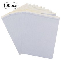 프린터 소모품 교체품 10/30/50/100Pcs 전송 용지 문신 프린터 복사기 시트 마스터 스텐실 A4 크기 소모품, [02] 100pcs bag