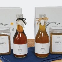 전통 천연발효식초 쾌미 선물세트 현미 파인애플식초 미강 율무 발효효소, 쾌 선물세트(현미식초+미강 발효효소)
