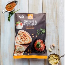 세미원푸드 갈릭버터난&마크니커리 500g, 1팩
