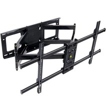 42-90인치 TV용 TV 벽 마운트 듀얼 76.2cm(30인치) 연장 암이 있는 튼튼한 TV 마운트 풀 모션 벽 마운트 TV 브래킷은 최대 74.8kg(165파운드)까지 지탱