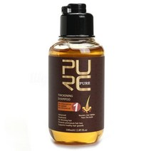 PURC 생강 헤어 샴푸 트리트먼트 100ml 탈모용 손상된 모발 수리 샴푸 재성장에 도움, 100ml_1