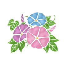 대문닷컴 스텐실 도안(ST-3345)(ST-6130)나팔꽃2, ST-6130