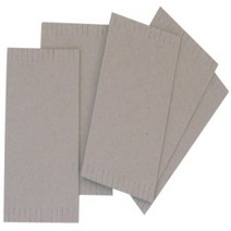 INOVART Cardboard Mini Looms 3-1/2” x 6” - Package of 24 Looms, 1