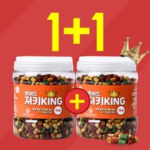벨버드 져키킹 강아지 간식 S 1kg 1+1 대박사은품, 져키킹S 1+1(1kgX2), 8_에버그로 펫밀크X2개(랜덤)