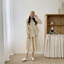수키 밑단 프릴 블라우스 1096612