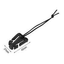 1/2/5Pcs Molle 배낭 버클 Carabiner 클립 야외 나일론 캠핑 가방 옷걸이 후크 클램프 EDC 생존 기어 도구, [10] HY01-1pcs Black