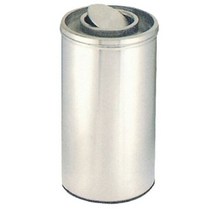 모래겸용휴지통 100리터 원형뚜껑 재떨이 공공장소 쓰레기통 심, 단품