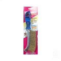 셀러허브 생활리빙 산업용 공업용 철브러쉬 특 일자 황동브러쉬 청소솔, 기본, 기본