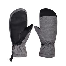 1 쌍 겨울 스키 장갑 방풍 방수 논슬립 스노우 보드 사이클링 하이킹 스포츠 스키 장갑 여자 남자, Black Gray, 유형8