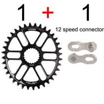 스톤 체인링 12s Shimano m9100 m8100 m7100 타원형 30T 32t 34 36 38T 12단 다이렉트 마운트 체인휠 mt900 9100 7100 m6100, 42 및 12s 커넥터