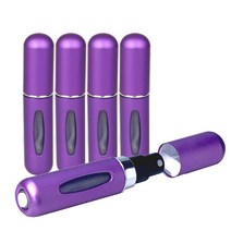 제로 퍼퓸 리필 향수공병 5ml, Purple 5개
