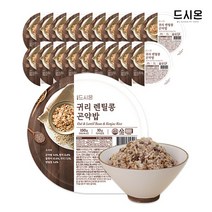 드시온 귀리렌틸콩 곤약밥 20개입, 150g, 8개입