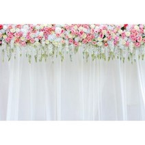 포토존 웨딩 파티 장식 포토콜 배경 꽃 벽 아기 생일 사진 스튜디오 핸드폰배경 강아지포토존, 125cmX80cm+H-FH-0555