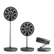 스타일리스 BLDC 무선 접이식 선풍기 SW-M2201R [폴딩 최대8시간 가방 8단계 자연풍], 단품