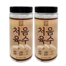 홍영의 처음육수 120gx2(80정) 더 진한 한알 국물내기 코인 동전 육수, 1개