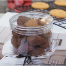 스크류보틀(012S)-5개 / 85x60mm / 쿠키용기 / 투명용기 / 쿠키케이스/원형케이스/원형쿠키통, 5개