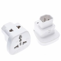 IEC320 C14 여행용 어댑터 C13 플러그-범용 소켓 PDU UPS 용 AC 전원, 01 White plug_01 IEC320 C14