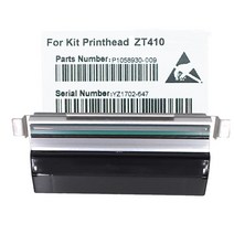 프린터 부품 ZT410 프린트 헤드 (P1058930-009 203 인치 당 점) Zebra 유지 보수 키트 호환, 01 Coated Paper Version