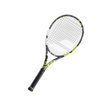 바볼랏 퓨어 에어로 2023 테니스 라켓 300g Babolat 101481, G2, 다크 그레이×플래시 옐로우