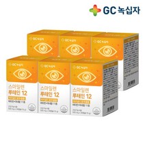 [KT알파쇼핑]녹십자 스마일렌 루테인 12 30캡슐*6통, 상세페이지참조, 중