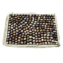 콘티 발마사지 자갈매트 지압매트 발지압판 촘촘한 융 40x60cm, 촘촘한자갈 PVC매트 40x150cm, 1개